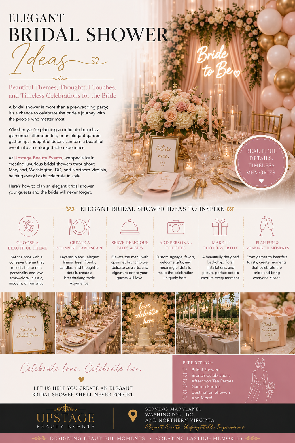 Elegant Bridal Shower Ideas
