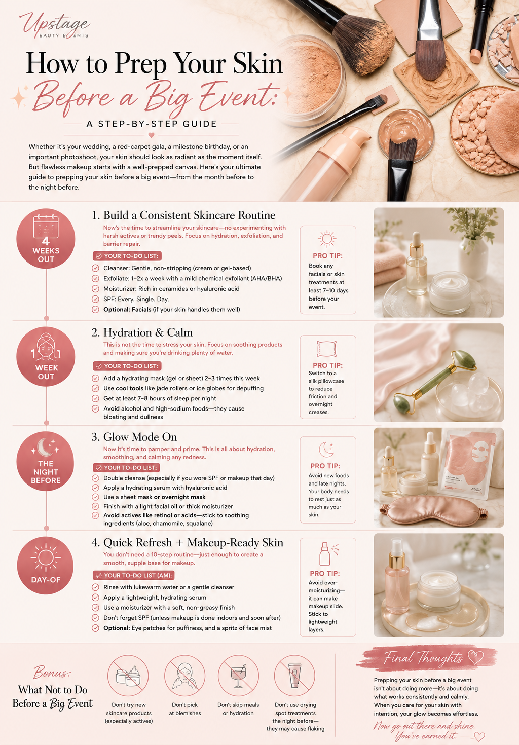 How to Prep Your Skin Before a Big Event: A Step-by-Step Guide